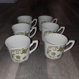 Lot of 6 Vintage J&G Meakin England Cups